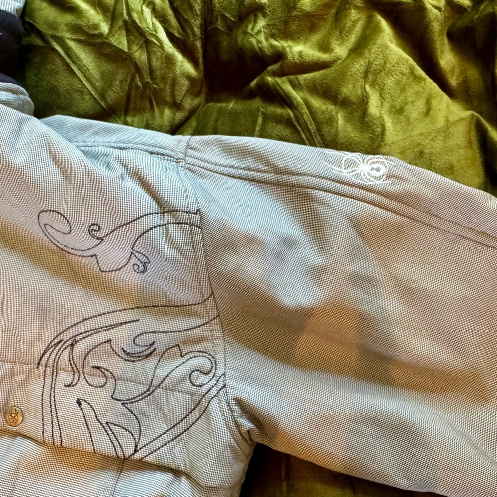 Spyder Gray/Silver Performance Jacket With Black … - image 3